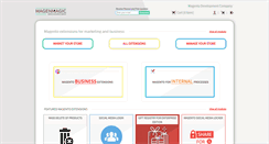 Desktop Screenshot of magenmagic.com